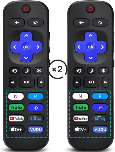 (Pack of 2) New Voice Replacement TV Remote for FireStick 2rd Gen L5B83H,Fit for Amazon Smart TVs Stick (2nd Gen,3rd Gen,Lite,4K),for All Insignia Smart TVs in Saudi Arabia