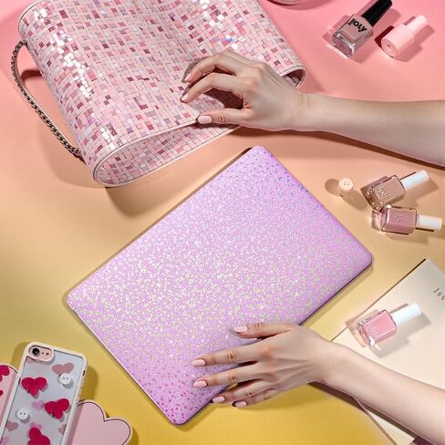 Icasso for MacBook Air 13 Inch Case 2021 2020 2019 2018 الإصدار A2337 M1 A2179 A1932 ، حالة واقية من قذيفة MacBook Hard Shell لـ MacBook Air 13.3 بوصة + لوحة مفاتيح + فيلم شاشة ، أبيض in Kuwait