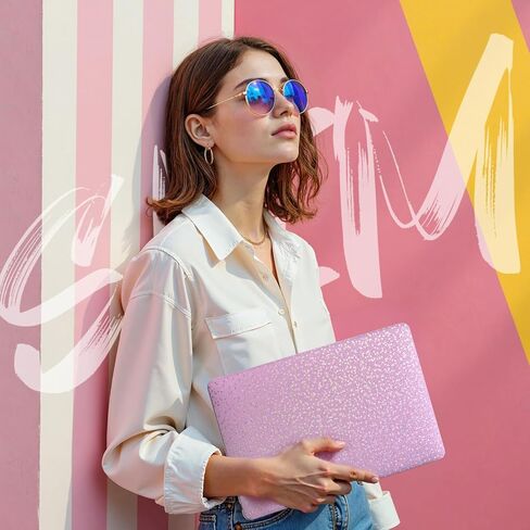 Icasso for MacBook Air 13 Inch Case 2021 2020 2019 2018 الإصدار A2337 M1 A2179 A1932 ، حالة واقية من قذيفة MacBook Hard Shell لـ MacBook Air 13.3 بوصة + لوحة مفاتيح + فيلم شاشة ، أبيض in Kuwait