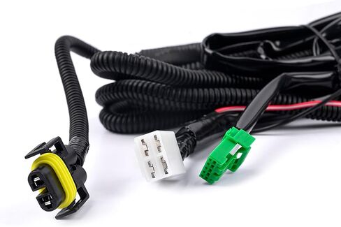 H10 H12 HB3 HB4 HIR2 Fog Light Wiring Harness Socket Wire Connector 12V 40A Relay Wire Harness Kit Switch ON/Off for Toyota Tundra Tacoma 4Runner Land Cruiser Sequoia for Scio'n for Lexus in Kuwait