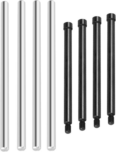 ترقيات دبابيس دبوسات المسمار جزء من ARRM A 1/5 KRATON 8S BLX Outcast 8S BLX ،#45 STEEL Armension Arms Hinge Hinge Pins ، Black in Kuwait
