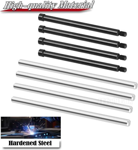 ترقيات دبابيس دبوسات المسمار جزء من ARRM A 1/5 KRATON 8S BLX Outcast 8S BLX ،#45 STEEL Armension Arms Hinge Hinge Pins ، Black in Kuwait