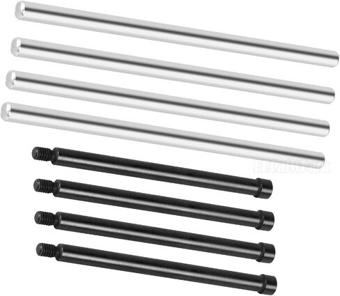 ترقيات دبابيس دبوسات المسمار جزء من ARRM A 1/5 KRATON 8S BLX Outcast 8S BLX ،#45 STEEL Armension Arms Hinge Hinge Pins ، Black in Kuwait