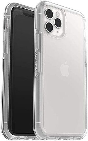 حافظة OtterBox iPhone 11 Pro Symmetry Series - شفافة، فائقة النعومة، متوافقة مع الشحن اللاسلكي، حواف مرتفعة تحمي الكاميرا والشاشة in Kuwait