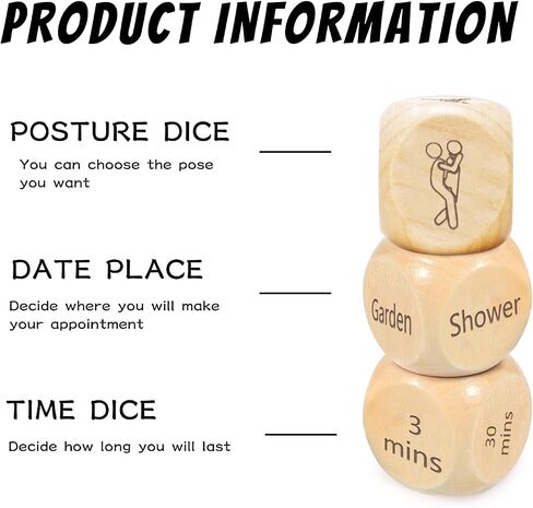 Date Night Dice Game Food Decision Dice Decider Movie Ideas Gifts for Couples Husband Wife Boyfriend Girlfriend Women Men Anniversary Birthday Wedding Engagement Valentines (4pcs Food Movie Love) in Saudi Arabia