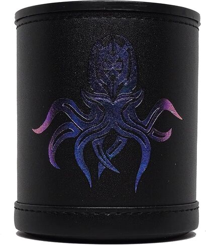 Color Shift Dice Cup with Color Transitional Foil - Standard Sized Dice Cup, Perfect for Tabletop Games, RPG, and Wargames (Raven) in Kuwait