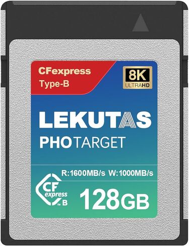 256GB CFexpress Type B Memory Card, R1800MB/s W1500MB/s CFX xqd Cards Type B for Cameras 8K RAW, Compatible with Nikon Z6/Z7/Z9/D6/D500, Canon EOS-1D X Mark III/EOS-R5, S1/S1R, DJI Ronin 4D in Saudi Arabia