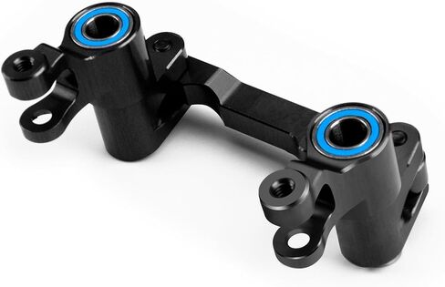 Aluminum Front Bellcrank Steering Assembly for Tra-xxas 1/16 Mini Maxx 4WD RTR Brushless Monster Truck RC Car Upgrades Parts (Blue) in Saudi Arabia