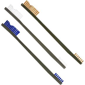 OTIS All Purpose Brushes Nylon/Blue Nylon/Bronze 3 pk.