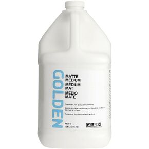 وسط غير مريح بواسطة Golden ، 128 FL. أوز. إبريق ، متوسطة أكريليك احترافية ، شبه شفافة