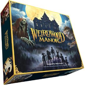 | Weirdwood Manor | لعبة التعاونية لعبة المغامرة والاستراتيجية | معركة الوحوش في مانور | تتراوح أعمارهم بين 12+ | 1-5 لاعبين | 90-120 دقيقة