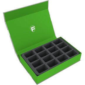 Feldherr Magnetic Box أخضر متوافق مع 16 منمنمات وعاء الدم - طبعة 2016
