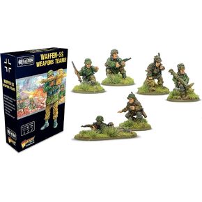 ألعاب Warlord Bolt Action WWII Waffen SS 1943-45 فرق الأسلحة أرقام 1:56 طاولة العسكرية Top Wargaming Model Model Kit 402212111