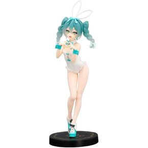 Hatsune Anime BiCute Bunnies Rurudo Attion Phite Color Version Action Figure Decor Decor Tuy تمثال 10.63 "في