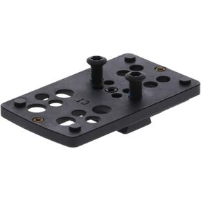 TRUGLO Pistol Red Dot Sight Mount | Tactical Hunting Shooting Lightweight Durable Compact Dot Optic Steel Mount Plate