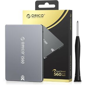 ORICO SATA SSD 2TB, 2.5" SATA III 6Gb/s SSD, up to 560MB/s, 3D NAND Internal Solid State Drive with Aluminum Shell, Upgrade Laptop PC and Desktops - i560