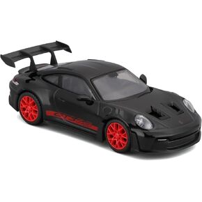 BBURAGO PORSCHE 911 GT3 RS SUPER CAR - 1:43 مقياس - مركبة نموذجية متماثلة مفصلة بشكل لا يصدق