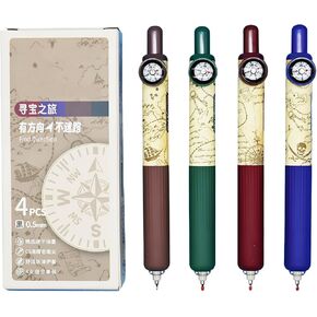 maydahui 8 pcs compass compass compass القصيرة الجولة الجيوب الصغيرة الصغيرة ذات الأقلام الكثيفة قبضة الراحة البوصلة العثور