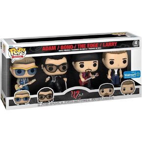 Funko Pop! Rocks: U2 - Zoo TV - Adam/Bono/The Edge/Larry - 4pk Vinyl Figure
