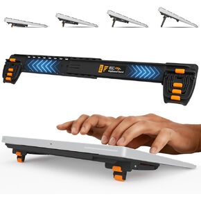 ESC Flip PRO Computer Keyboard Stand For Office Desktop, Adjustable Tilting Keyboard Lifter for Ergonomic Typing, Minimalist Keyboard Riser with Non-Slip Feet, Extendable Holder Fits Most Keyboards