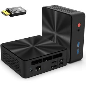 Mini PC ، Intel Twin Lake N150 (Beat N100/N95 ، حتى 3.6 جيجا هرتز) ، 16 جيجابايت DDR4 RAM 512GB M. /كمبيوتر صغير لمكتب المنازل