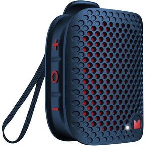 Monster Blaster Micro Bluetooth Speaker, Clip on Wireless Wearable Speaker for Hands-Free Calls and Music, Small Mini Portable Speaker for Workout, Cycling, Running, IPX7 Waterproof (Non-Magnetic)