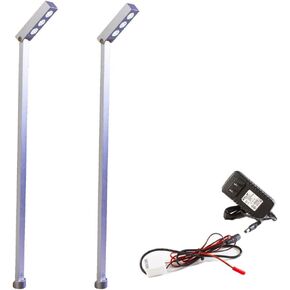 2 معرض مجوهرات LED LED القطب النمط FY-38 مجموعة مع UL 2V 2A إمدادات الطاقة