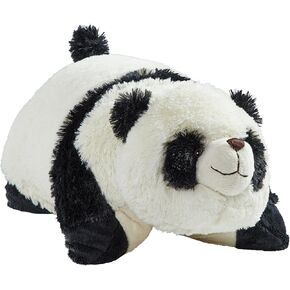 Pillow Pets Originals Panda Comfy Panda ، 18 "Tugy Animal Plush Toy