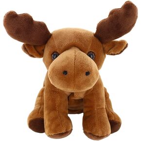 Plushland Brown Tiger Sitting 8" Stuffed Toys Plush Super Soft Winter Holiday (Brown)
