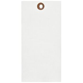 Aviditi G13081 Tyvek Spunbonded Olefin Tag ، عرض 6-1/4 "Length x 3-1/8" ، أبيض (حالة 1000)