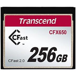 Transcend 256GB CFast2.0 SATA3 SLC, TS256GCFX650