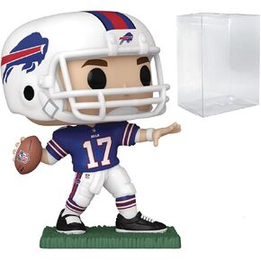 Pop Football: Bills - Josh Allen (Away Jersey) Funko Vinyl Figure (مجمعة مع حالة واقي الصناديق المتوافق) ، متعدد الألوان ، 3.75 بوصة