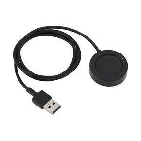 2pcs 100cm Smartwatch Replacement Chargers USB Charging Cables Magnetic Charger Accessories Compatible with Xiaomi Watch 2 Pro Black