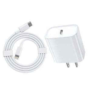 iPhone Fast charger, 20W[Apple MFi Certified] USB Type C Fast Charging Block Power Delivery Lightning Charger with 3.3ft Lightning Cable for iPhone 13 Pro Max Mini 12 Pro 11 XS X XR