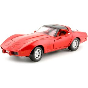 Motormax 1979 Chevrolet Corvette C3 Red 1/24 Diecast Model