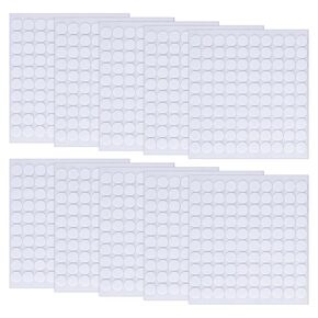 1000pcs نقاط لزجة مزدوجة من الوجهين ، ونقاط الغراء مزدوجة الجوانب قابلة للإزالة ، 0.39 * 0.03in /0.39 * 0.08in مناسبة للحرف اليدوية ، وصنع البطاقات ، وعلم الشموع ، والسكان ، والملصقات ومشاريع DIY