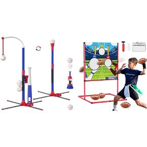 تم تعيين TBALL لطفل صغير ولعب كرة القدم
