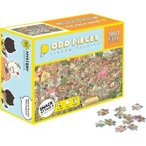 اللغز اللغز اللغز اللغز -1000 PCS مع القصص المصورة لرواية القصص ، والطريقة السرية-1000 قطعة للبالغين والأطفال -19.7 '' x 27.6 '