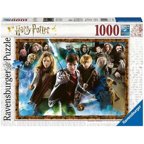 RAVENSBURGER WB HARRY POTTER 1000 قطعة بانورامزو للبالغين - 12000463 - أدوات مصنوعة يدويًا ، مصنوعة في ألمانيا ، كل قطعة تتناسب معًا بشكل مثالي