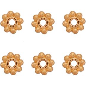 Craftdady 2.5mm الفضة حبات مستديرة صغيرة حوالي 590pcs mini metal smooth rondelle bead bead flavers for unwerke make hole: 1.2mm