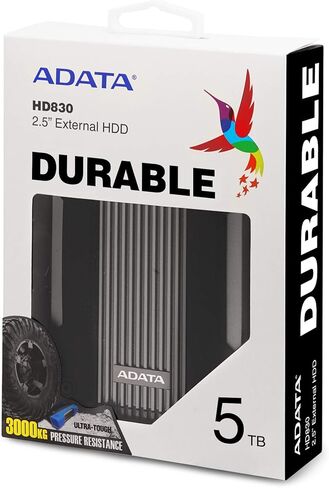 ADATA AHD830-4TU31-CBL 4 TB USB 3.1 Waterproof/Dustproof/Shock-Resistant External Hard Drive - Blue in Kuwait