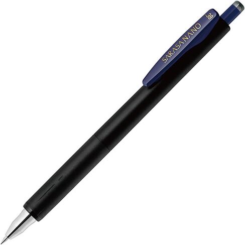 ZEBRA SARASA NANO 0.38mm Gel Ballpoint Pen 10 Pack (Blue Black) with Sticky Notes in Kuwait
