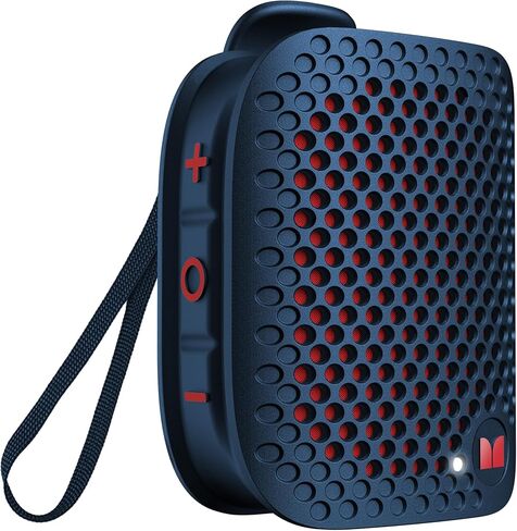 Monster Blaster Micro Bluetooth Speaker, Clip on Wireless Wearable Speaker for Hands-Free Calls and Music, Small Mini Portable Speaker for Workout, Cycling, Running, IPX7 Waterproof (Non-Magnetic) in Saudi Arabia