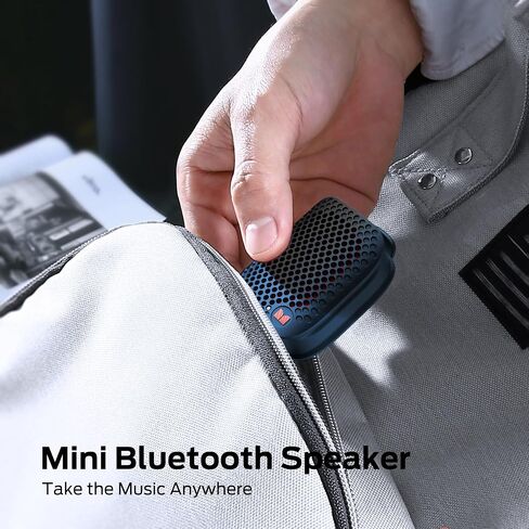 Monster Blaster Micro Bluetooth Speaker, Clip on Wireless Wearable Speaker for Hands-Free Calls and Music, Small Mini Portable Speaker for Workout, Cycling, Running, IPX7 Waterproof (Non-Magnetic) in Saudi Arabia