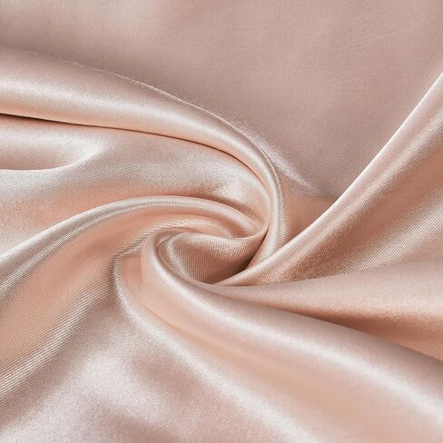 Fremium Satin Fabric - ساتان ناعم ومتلألئ ، 58 بوصة | مثالي لفساتين الزفاف ، والزخارف ، والحرف | جودة متميزة ، لمسة ناعمة وحريرية | تباع بواسطة الفناء (الأسود ، ساحة واحدة) in Saudi Arabia