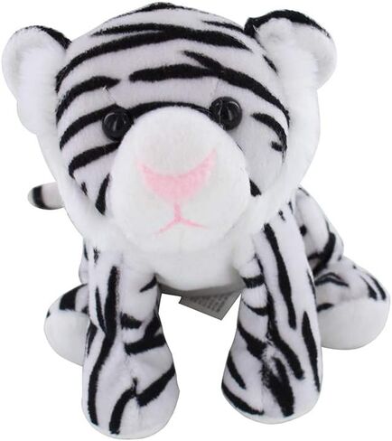 Plushland Brown Tiger Sitting 8" Stuffed Toys Plush Super Soft Winter Holiday (Brown) in Saudi Arabia