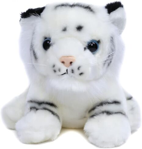 Plushland Brown Tiger Sitting 8" Stuffed Toys Plush Super Soft Winter Holiday (Brown) in Saudi Arabia