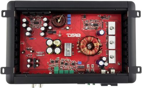 DS18 EXL-SQ160.2 High Efficiency Compact 160 Watts 2 Channel Luxury Multichannel Class D Full Range Sound Quality Amplifier in Kuwait