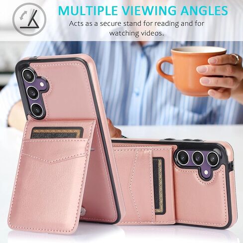 ASUWISH PHONE CASE لـ Samsung Galaxy S23 Fe Gaxaly S 23 Fe 5G مع حامي شاشة الزجاج المحفظة حامل بطاقة الائتمان محفظة محفظة محفظة سعة خلية جلدية S23FE5G S23FE 23S G5 الرجال الأزرق in Saudi Arabia