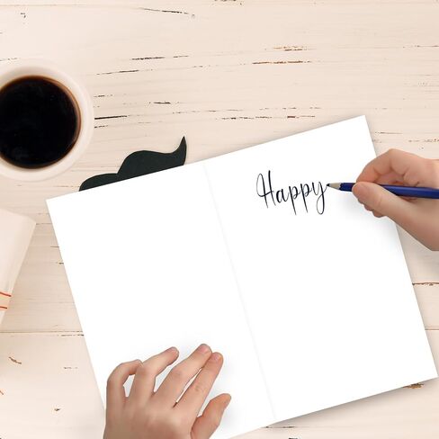 Funny Fathers Day Card for Dad Him Husband,Humorous Father's Day Gifts from Daughter Son Wife Family,8x5.3 Inches,Quick-Dry,Eco-Friendly in Saudi Arabia